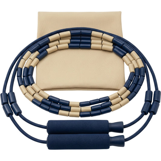 Plvbd 52 Bead Segmented Jump Rope 2.8 m Navy Sand - Product view