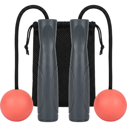 Plvbd Cordless Weighted Ball Jump Rope 180 g Charcoal Coral - Product view